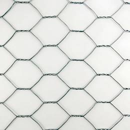 Сетка крученая Манье оцинкованная 0.8 мм 1х50 м