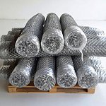 Сетка плетеная 10х10 1 мм оцинкованная сталь 3