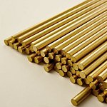Латунный пруток 200 мм ЛЖМц59-1-1