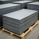 Кадмиевая плита 40х250х550 мм Кд0 ГОСТ 23886-2020 (ГОСТ 23886-91)