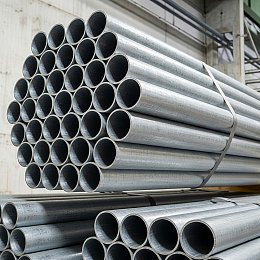 Труба электросварная оцинкованная 325х6 ст. 08пс 12 м