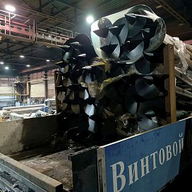 Сваи винтовые лопастные 133х4/500х6-5000 мм