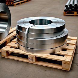 Лента монтажная нержавеющая 10х0.5 мм 25 м AISI 201