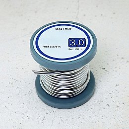 Оловянно-свинцовая трубка 2 мм ПОС 40 ГОСТ 21931-76