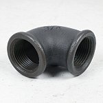 Чугунный угольник переходный 10 мм 90° ГОСТ 8947-75